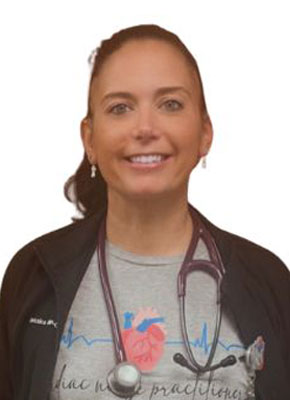 Jessica Rayner, NP-C, nurse practitioner with Cardiovascular Consultants, Munster, Indiana